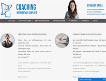Tablet Screenshot of coachinginformatiquesimplifie.com